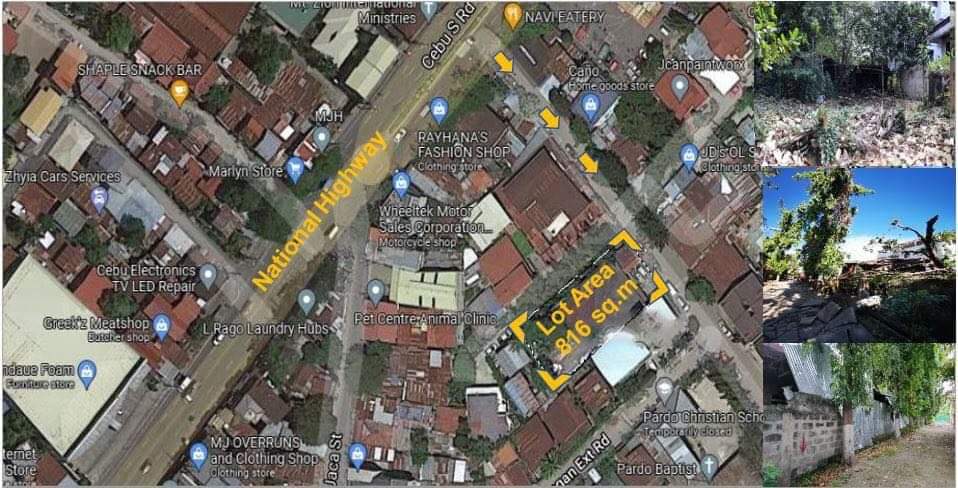 Commercial / Residential Lot for Sale Kinasang-an Pardo, Cebu City.